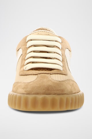 Baskets en cuir - Beige