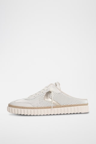 Mules en cuir - Blanc