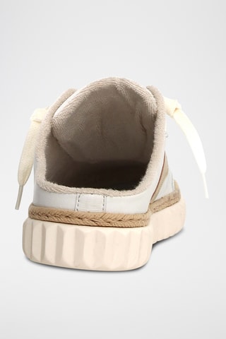 Mules en cuir - Blanc