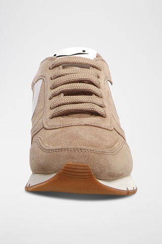 Baskets en cuir - Beige
