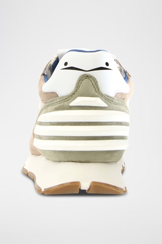 Baskets en cuir - Beige et écru