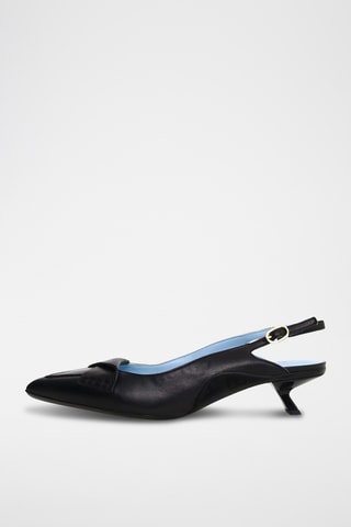 Escarpins en cuir - Noir