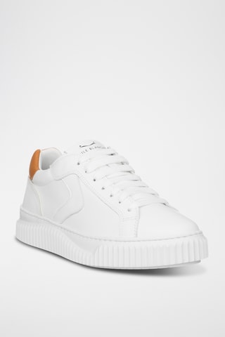 Baskets en cuir - Blanc