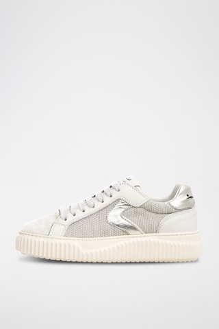 Baskets en cuir - Gris