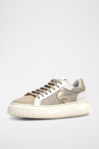 Baskets en cuir - Beige