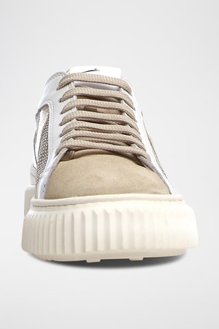 Baskets en cuir - Beige