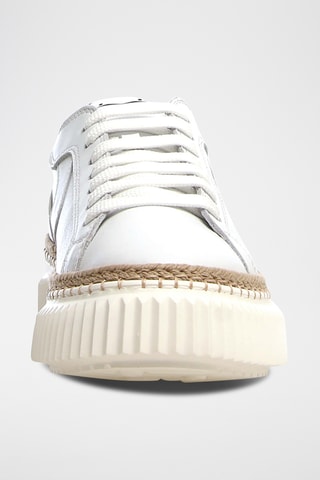 Baskets en cuir - Marron