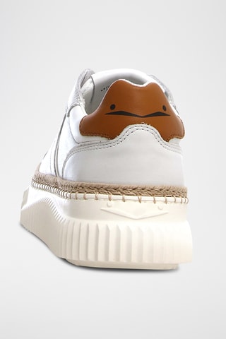 Baskets en cuir - Marron