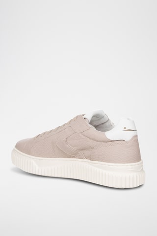 Baskets en cuir - Nude