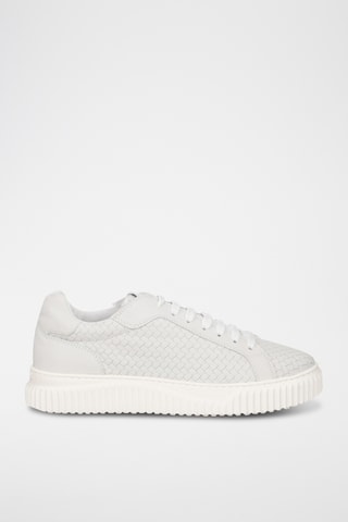 Baskets en cuir - Blanc