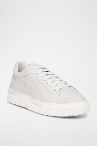 Baskets en cuir - Blanc