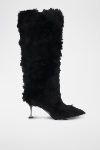 Bottes en cuir - Noir