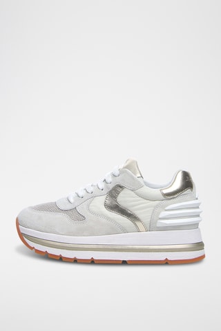 Baskets en cuir - Blanc