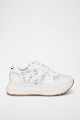 Baskets en cuir - Blanc