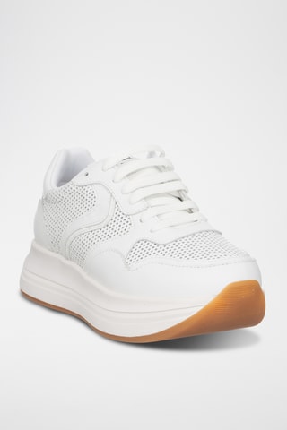 Baskets en cuir - Blanc