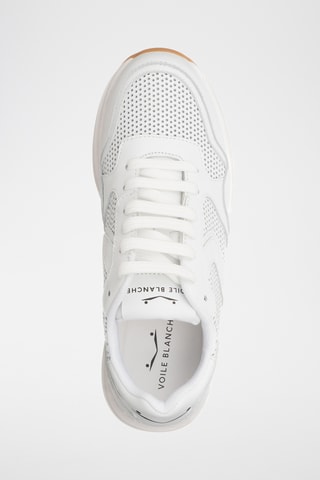 Baskets en cuir - Blanc