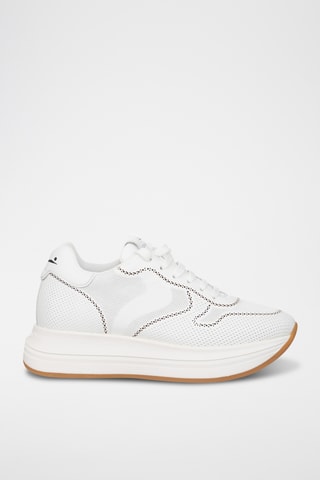 Baskets en cuir - Blanc