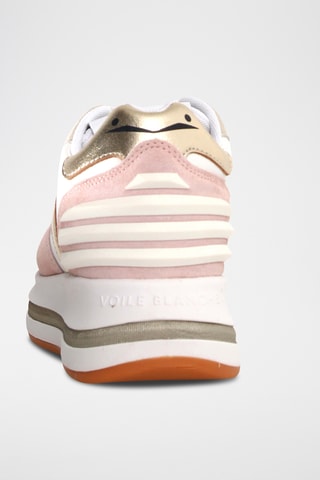 Baskets en cuir - Rose