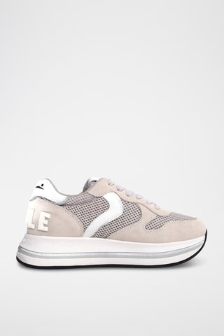 Baskets en cuir - Beige