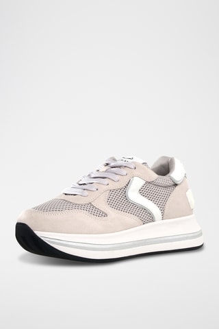 Baskets en cuir - Beige