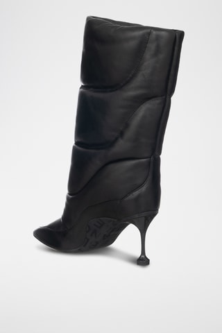 Bottes en cuir - Noir