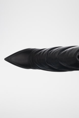 Bottes en cuir - Noir