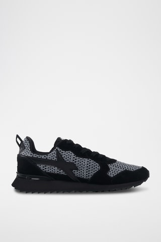 Baskets en nubuck - Noir