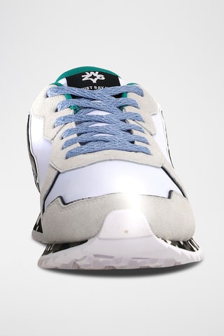 Baskets en nubuck - Blanc