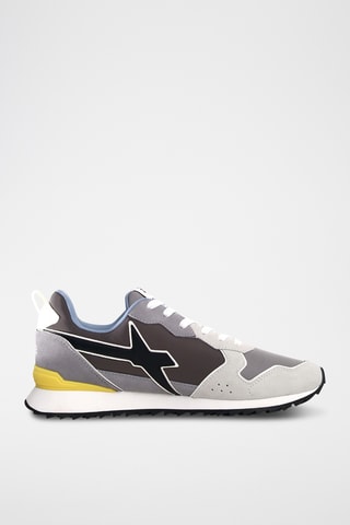 Baskets en nubuck - Blanc