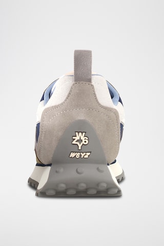 Baskets en nubuck - Kaki