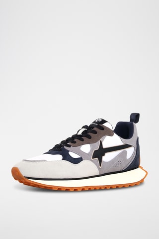 Baskets en nubuck - Blanc