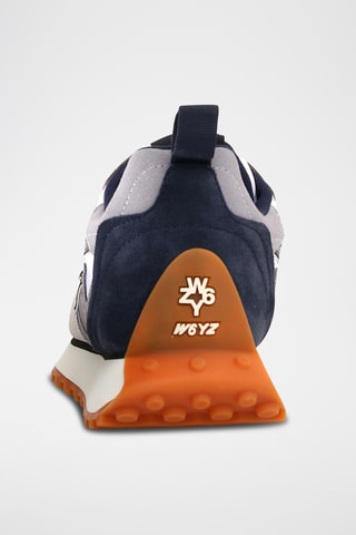 Baskets en nubuck - Blanc