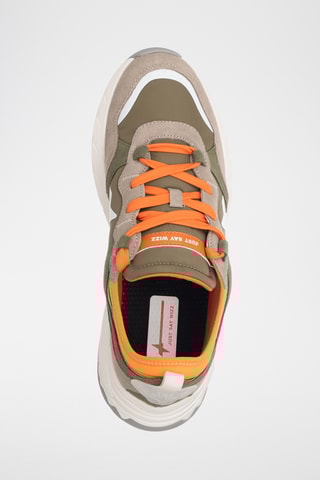 Baskets en nubuck - Taupe