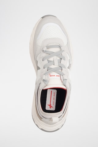 Baskets en nubuck - Blanc