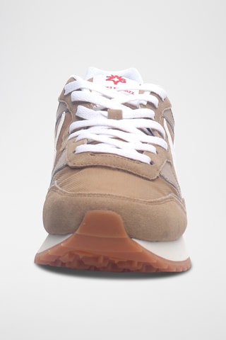 Baskets en cuir - Beige