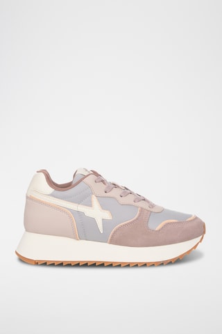 Baskets en nubuck - Gris foncé