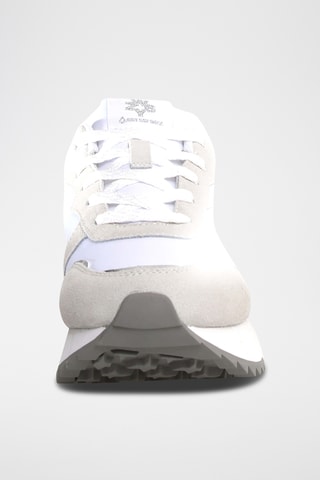 Baskets en nubuck - Blanc