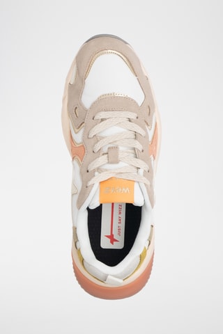 Baskets en nubuck - Beige