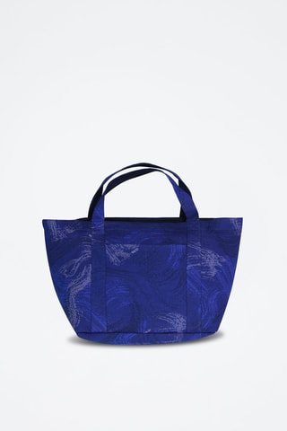 Bolso shopper de algodón orgánico Wiley - Azul rey