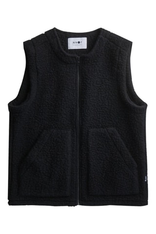 Chaleco de lana Noel - Negro