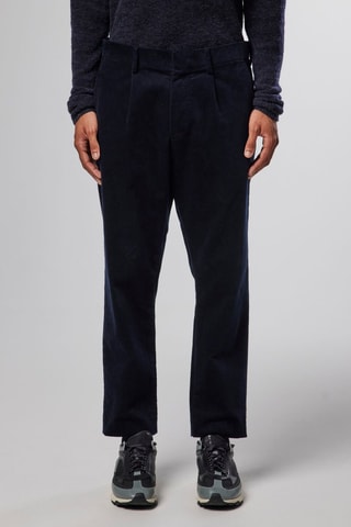 Pantalón de terciopelo Bill - Azul marino