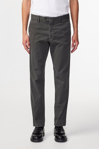 Pantalón de algodón orgánico Wilhelm - Caqui