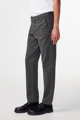 Pantalón de algodón orgánico Wilhelm - Caqui