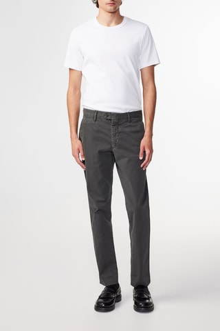 Pantalón de algodón orgánico Wilhelm - Caqui