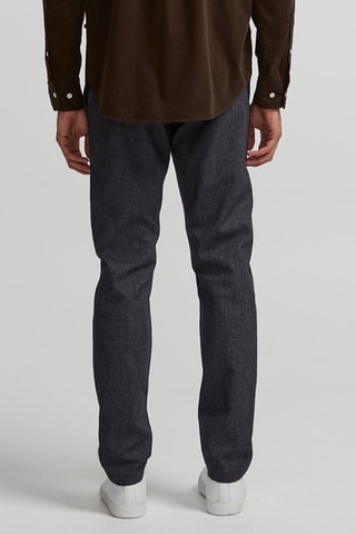 Pantalón chino regular fit Karl - Azul marino jaspeado