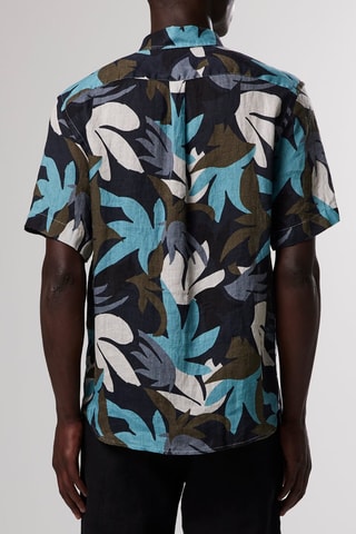 Camisa de lino Tyrion - Turquesa