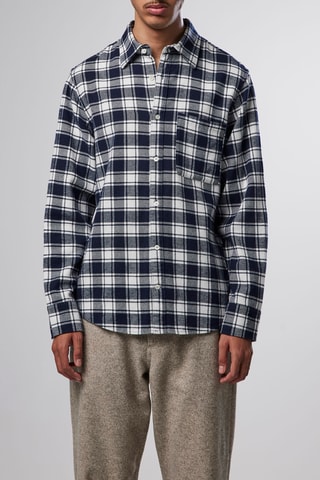 Camisa Arne - Blanco y negro