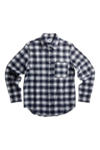 Camisa Arne - Blanco y negro