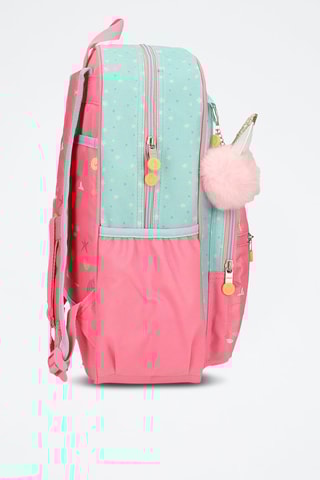 Sac à dos - Rose et vert d'eau