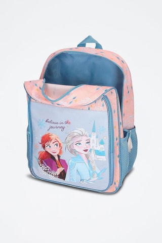 Sac à dos Elsa et Anna La Reine des Neiges Disney - Rose et bleu